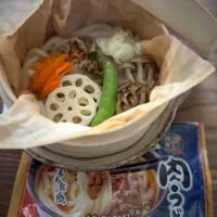 蒸し冷凍肉うどん|Kiyoさん