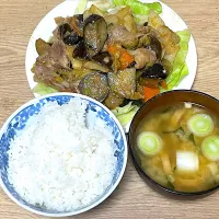 茄子とセロリの味噌炒め|じいちゃんさん