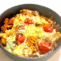 チーズ焼きパスタ|tap.rinさん