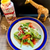 アイスプラントとトマトのサラダ|なか★やまさん