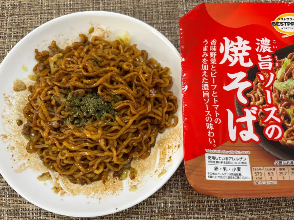 朝焼きそば🍜濃旨ソース焼きそば|kudoさん