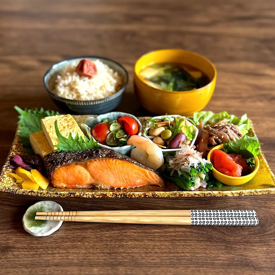 朝ごはん👩‍🍳4/19|青空の梅干しさん
