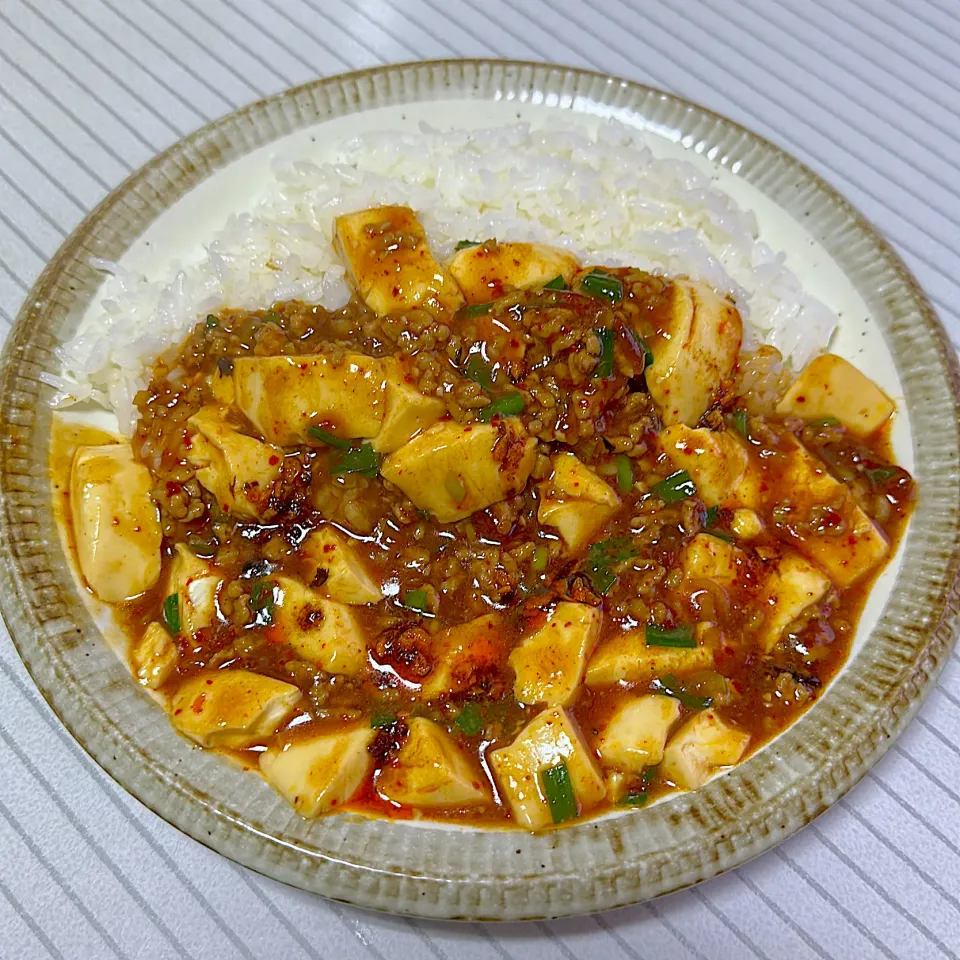 麻婆豆腐飯|まさとさん
