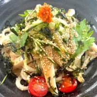 柚子胡椒乗せ胡麻ごまうどん|みうのすけさん
