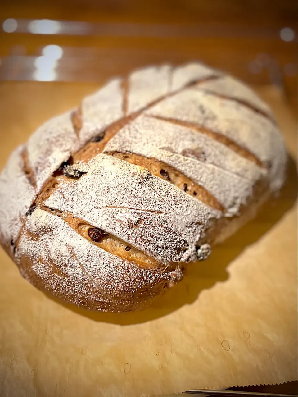 カンパーニュノワレザン Pain de campagne noix raisins|アッコちゃん✨さん