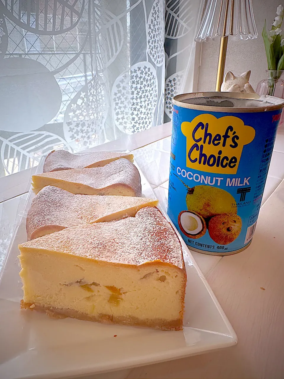ココナッツパインマンゴーチーズケーキ🥥🍍🥭|KEIKOさん