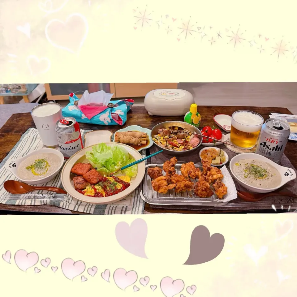 ３／１７ ｍｏｎ 晩ごはん🍴＊○°|rinaronarさん