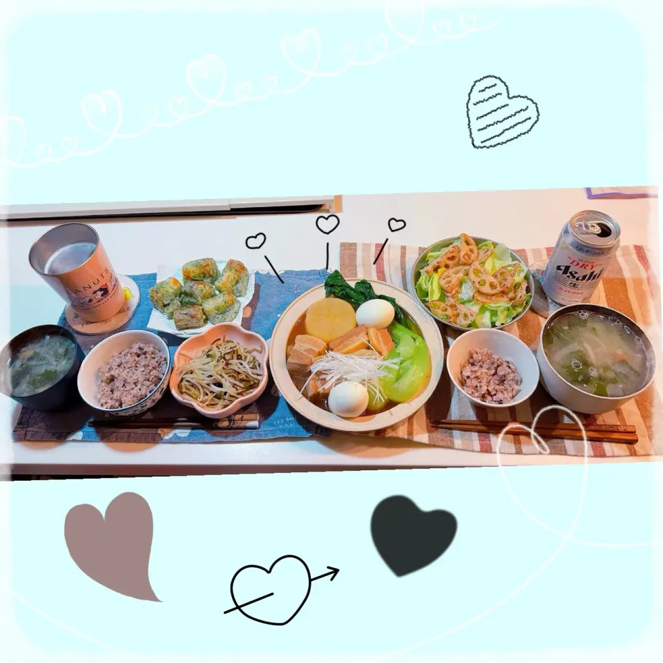 ３／２０ ｔｈｒ 晩ごはん🍴＊○°|rinaronarさん