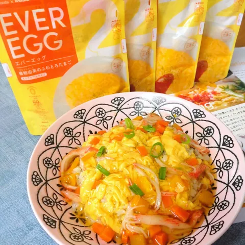 「エバーエッグ」を使ってみたSnapdishの料理・レシピ写真:EverEgg（エバーエッグ）であんかけ