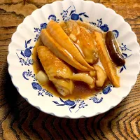 鶏手羽とタケノコ、椎茸の煮物|Moray74さん