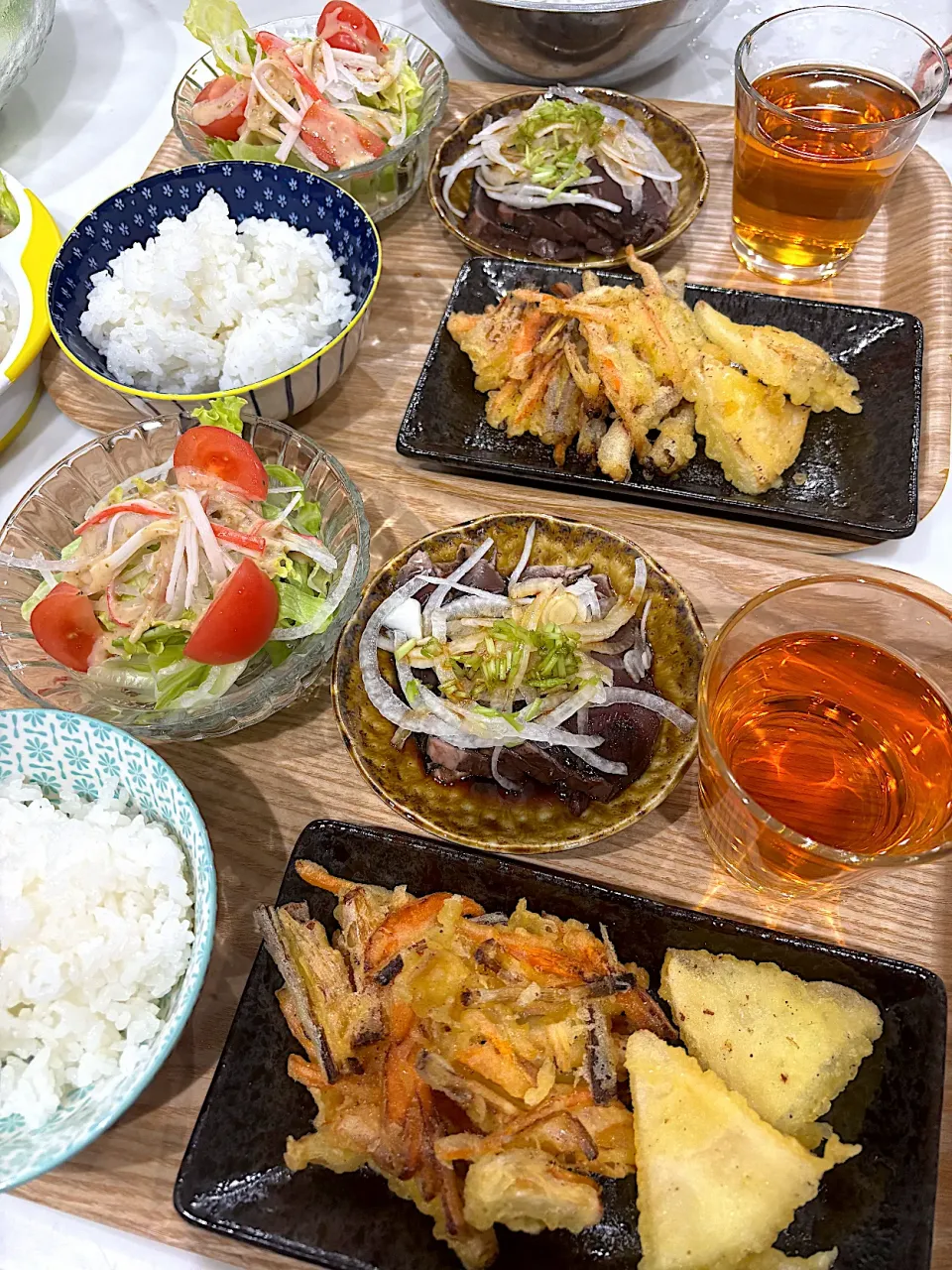 島ラッキョのかき揚げ！|dannagayasetaさん