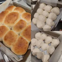 ちぎりパン焼いてみました