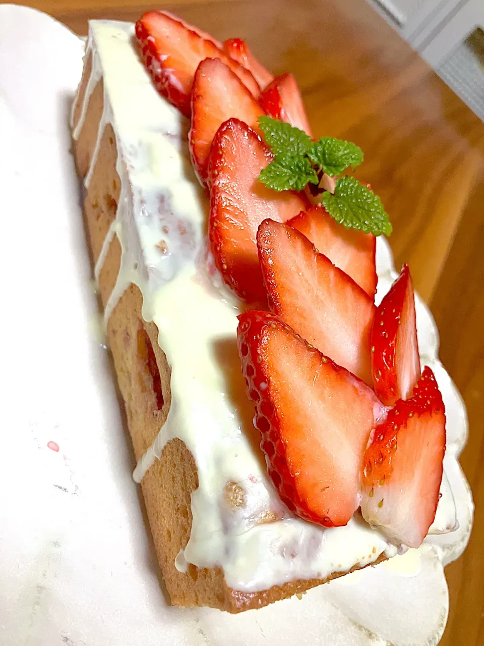 いちご🍓のパウンドケーキ|ピンキーさん