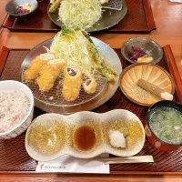 チキンしそ巻きチキンチーズ定食|ちゃみこさん