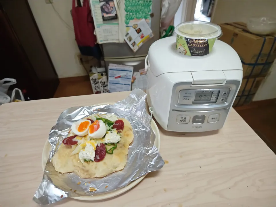 2025/04/20の食事メニューはピザ|Tarou  Masayukiさん