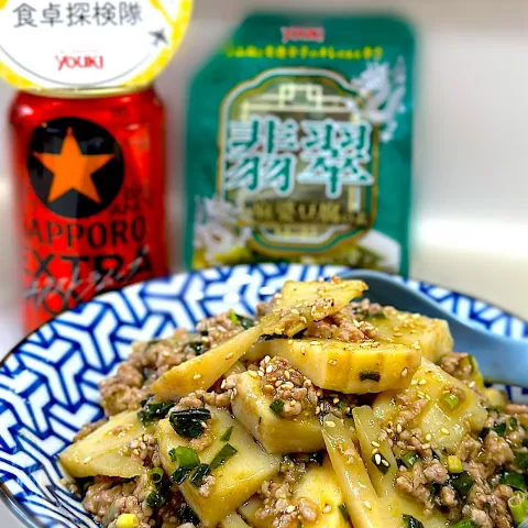 「翡翠麻婆豆腐の素」を使ってみたSnapdishの料理・レシピ写真:青唐辛子香る翡翠麻婆たけのこ🫑