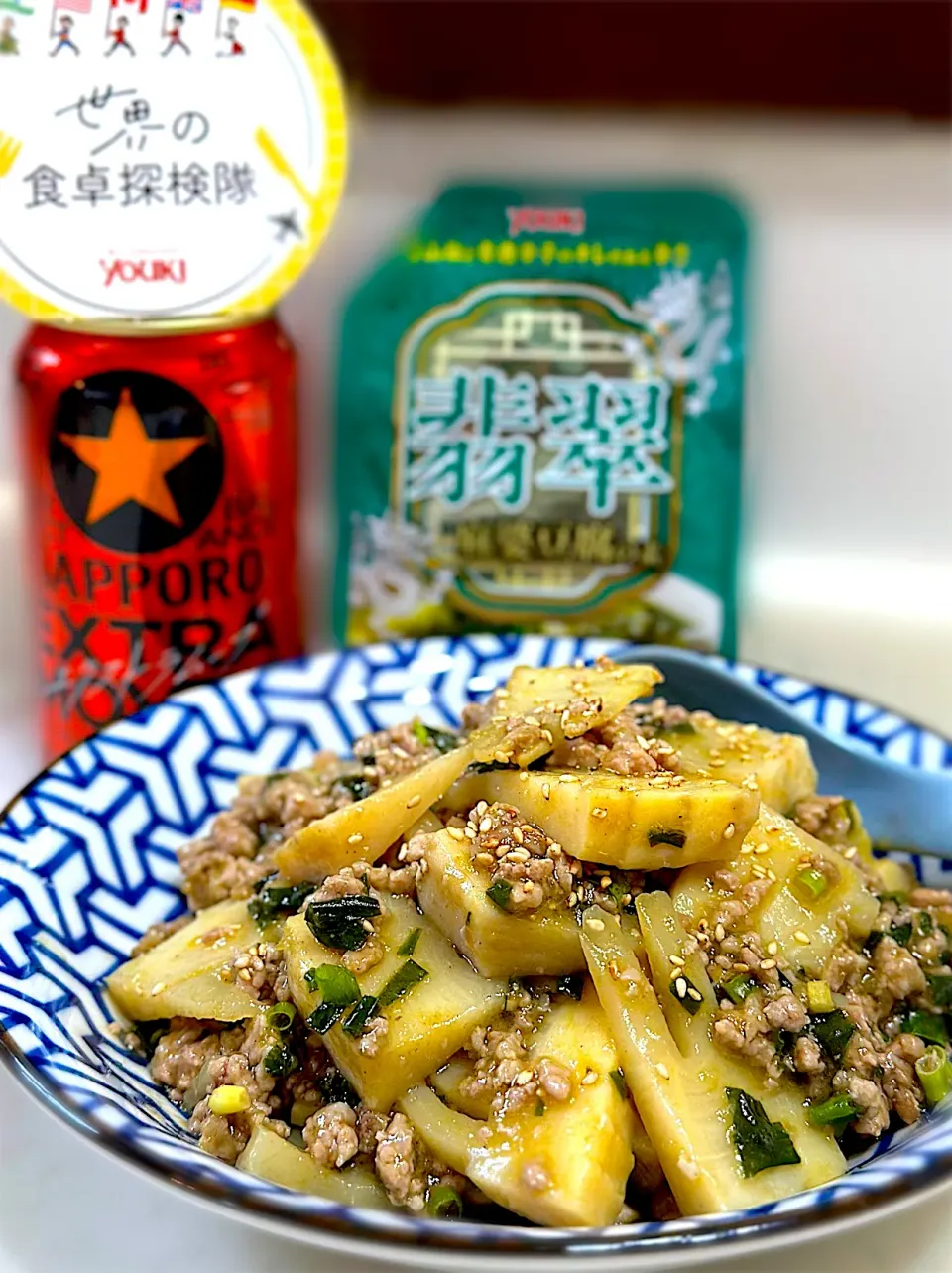 青唐辛子香る翡翠麻婆たけのこ🫑|ひろりんさん