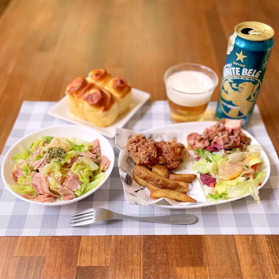 春キャベツとベーコンのオイルソースパスタ|Ruotoさん