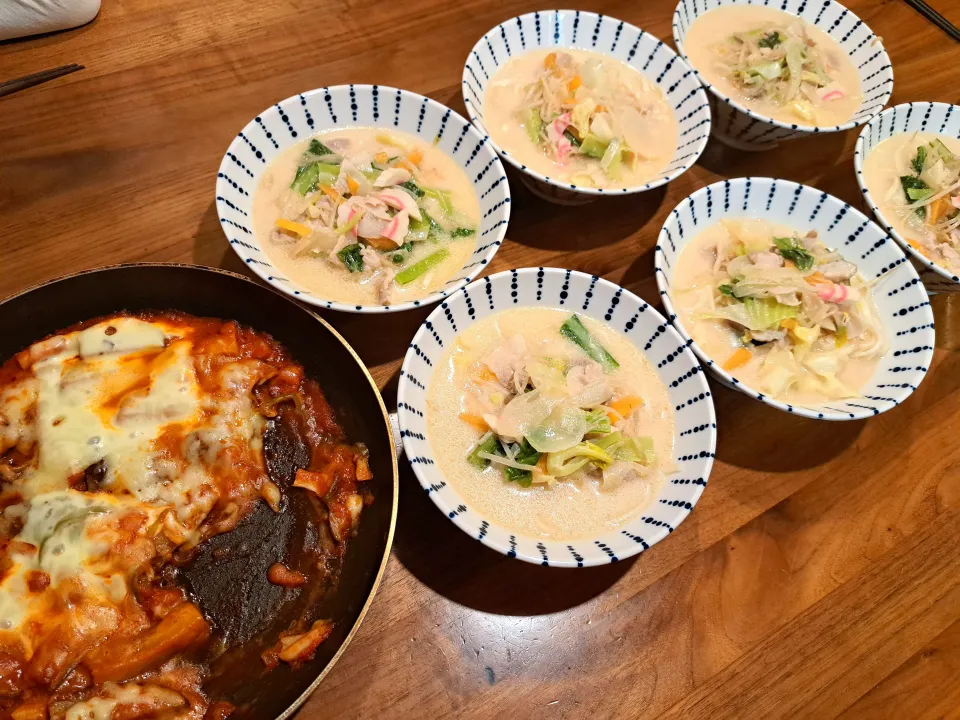 肉味噌うどん　なすトマトチーズ|m aさん