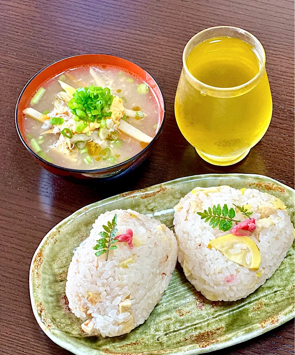 筍おむすびランチ|ichiさん