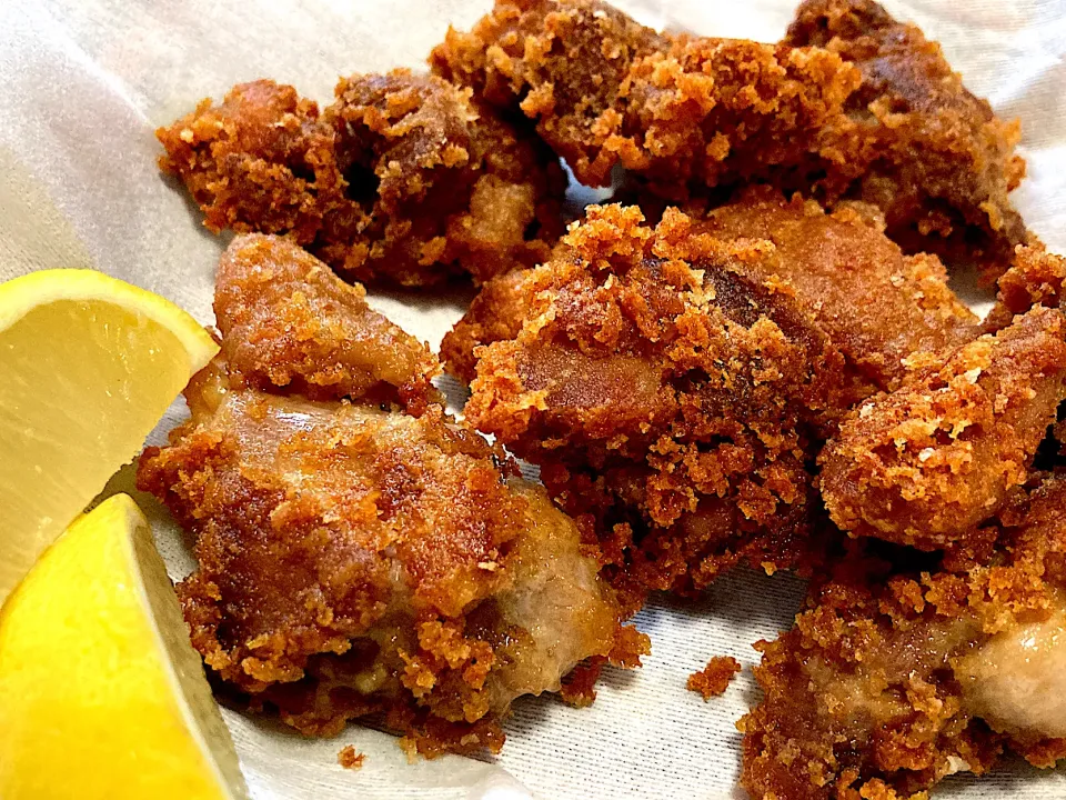 薄衣の唐揚げ「小麦粉ver」|あきさん