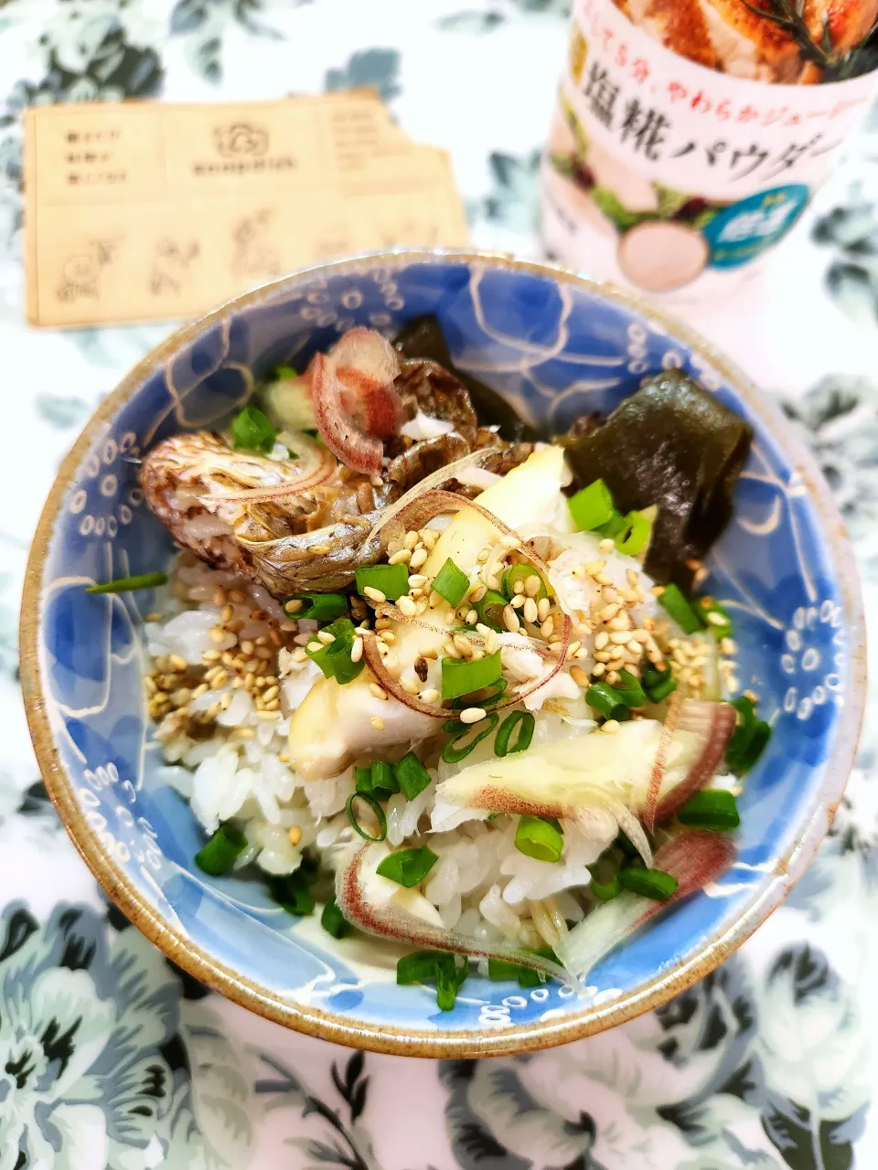 @きなこさんの料理 🔷🐟鯛飯🍚準備中20220424🔷→→🔷愛媛県産🐟養殖真鯛de鯛めし🍚🔷|@きなこさん
