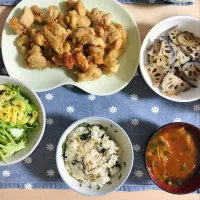 🌛*゜残った塩サバで混ぜご飯🍚|Ayakaさん