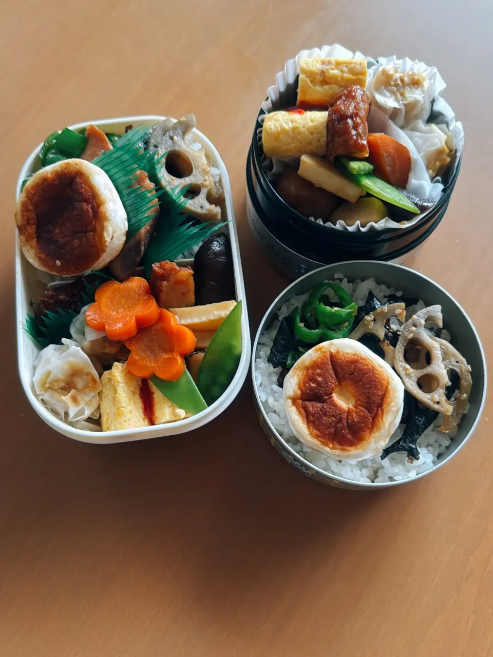 今日の旦那と私のお弁当|sacchan( ﾐΦﻌΦ)ฅさん