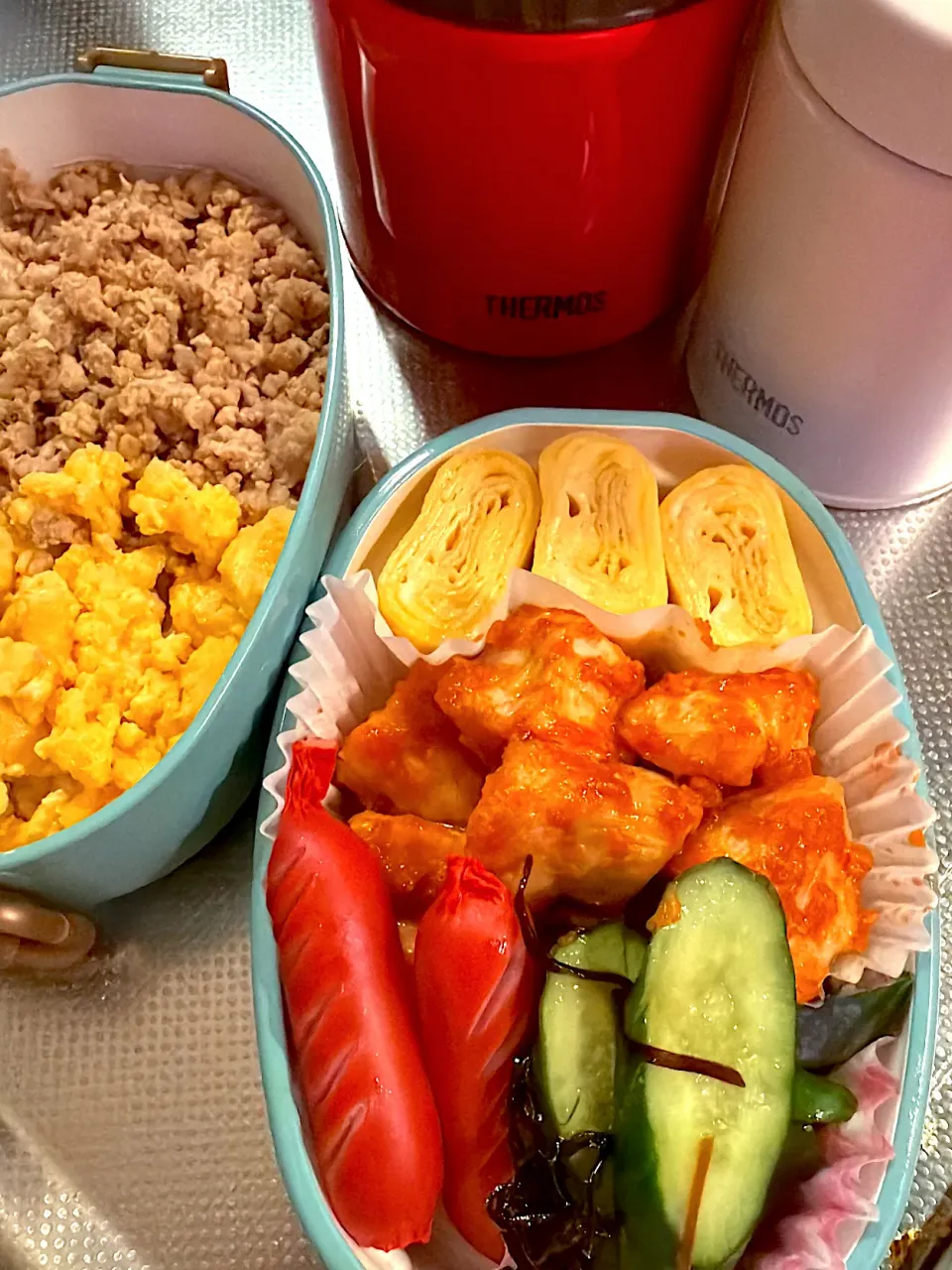 ヤンニョムチキン弁当|ぽんさん
