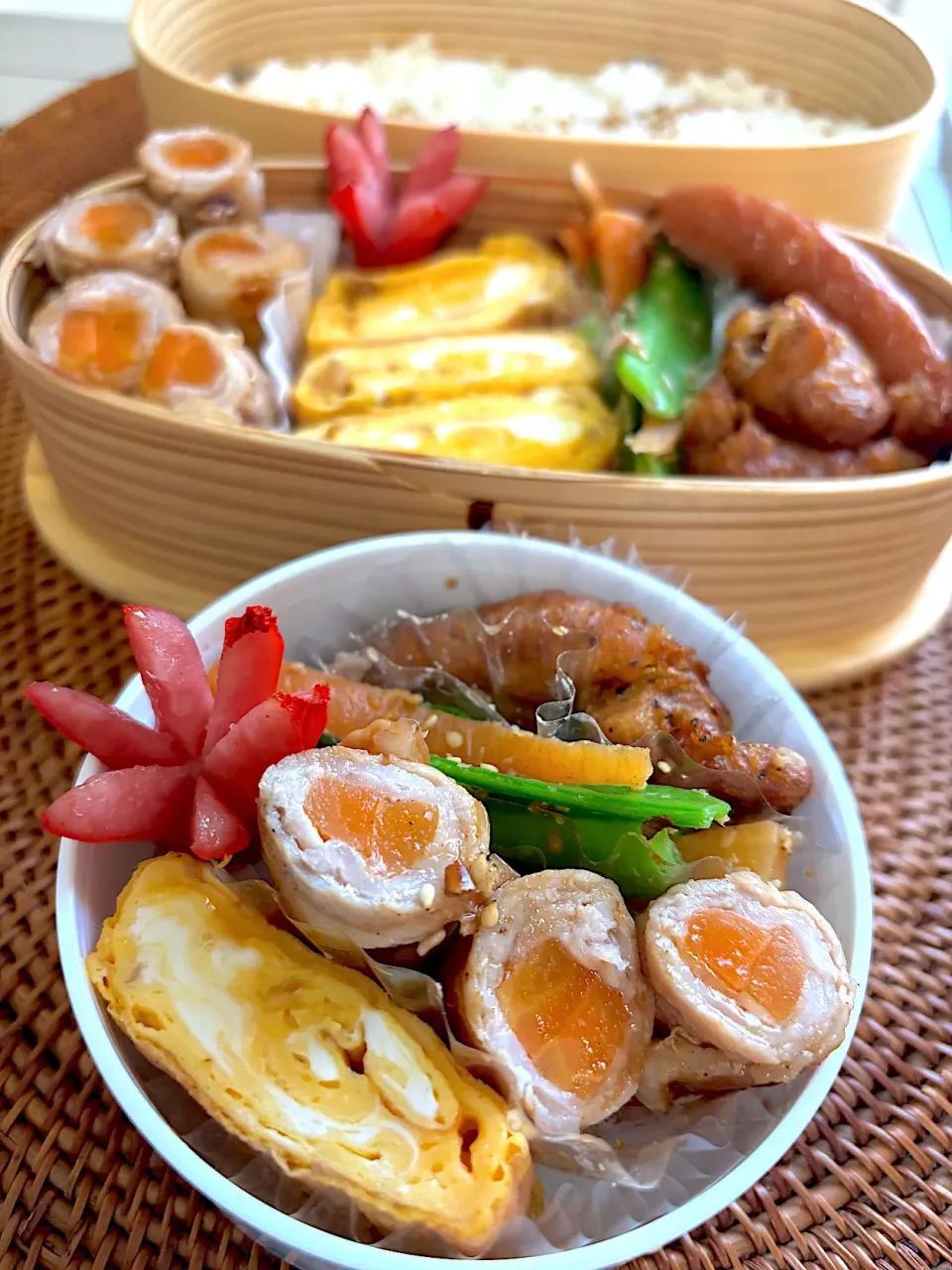 豚バラ肉で巻き巻き弁当|ようちゃんさん