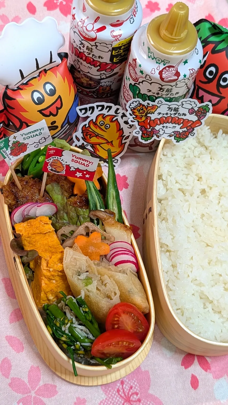 本日のお弁当〜即席ミートボール弁当|f.1125beさん