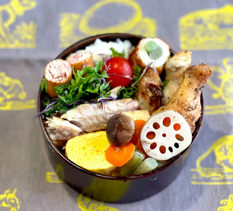 フキ炊き合わせ、手羽中スパイス焼き|めみさん
