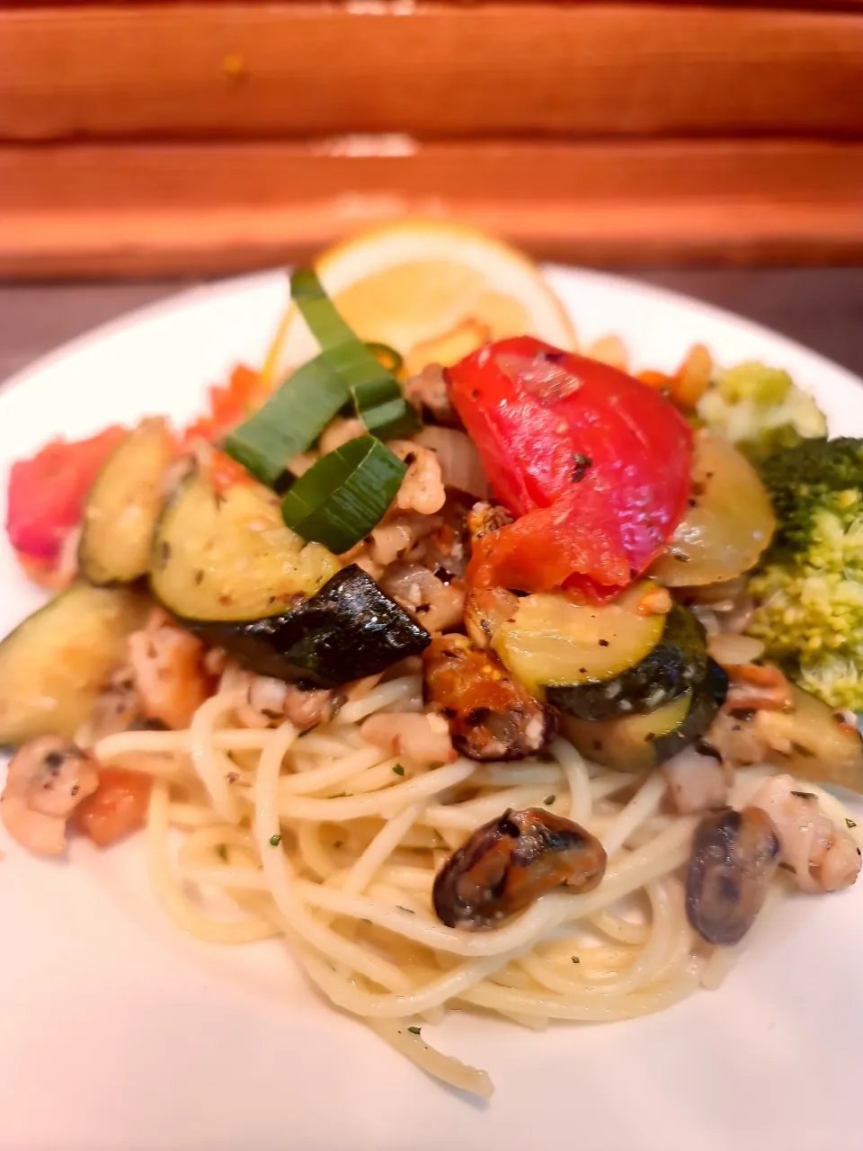 seafood pasta|ジェンルグクッキングさん