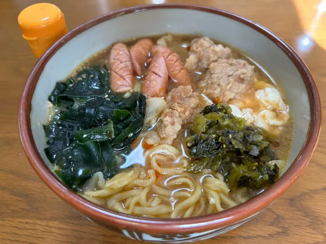 マルちゃん正麺🍜、味噌味❗️(*≧∀≦*)✨|サソリさん