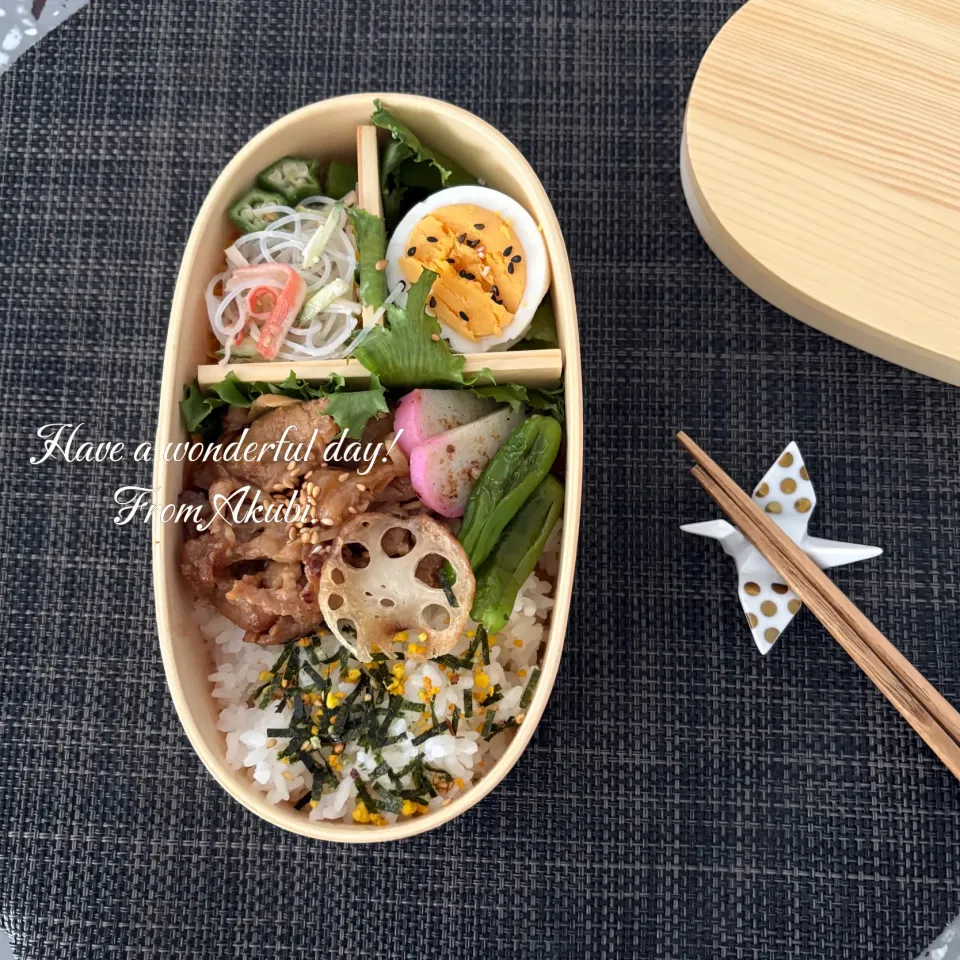 高校生男子お弁当🍱|AKUBI*:ஐ(●˘͈ ᵕ˘͈)さん