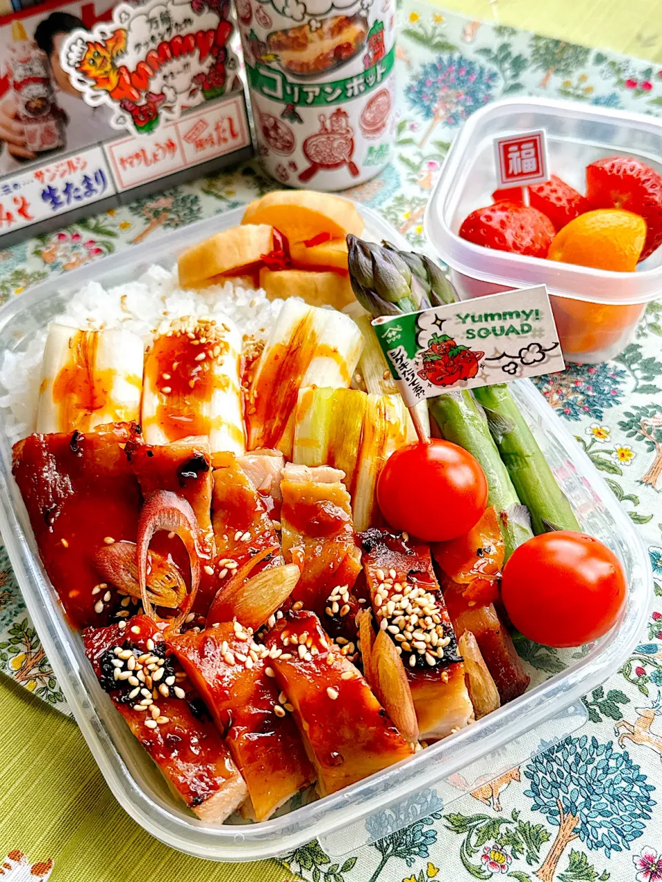 2025/04/21 Yummy!コリアンホットでチョイ辛鶏もも肉の照り焼き丼|Blueberry🫐さん