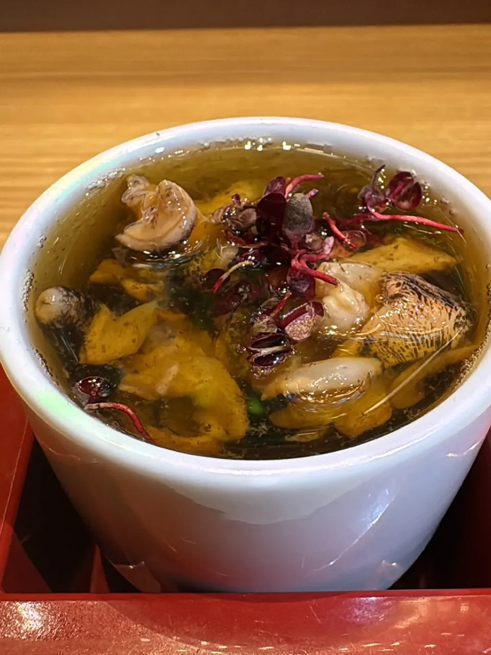 沖縄もずく酢とつぶ貝|けーたさん