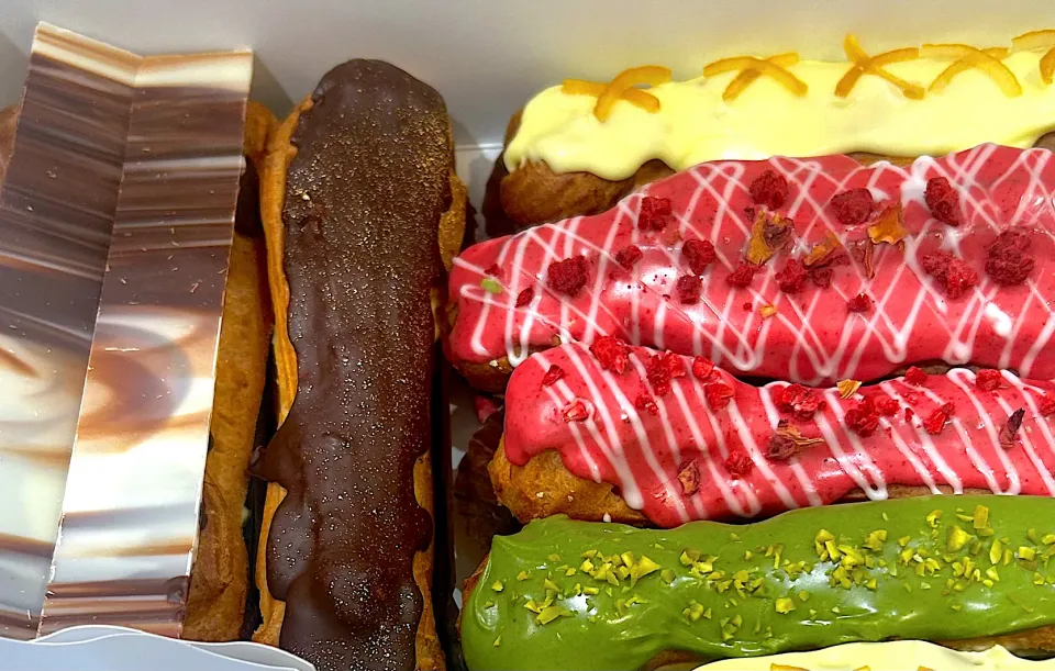５種のエクレール|🍊🍒ユッキー🎂🍞🍲さん