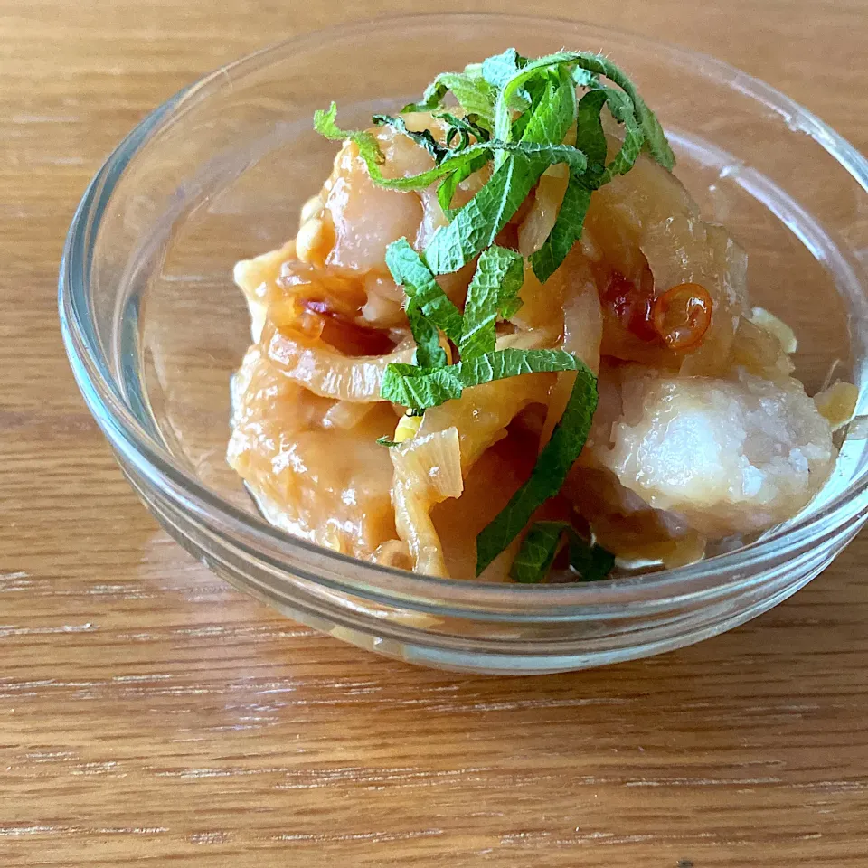 タラの香味野菜あんかけ|ここここのかさん