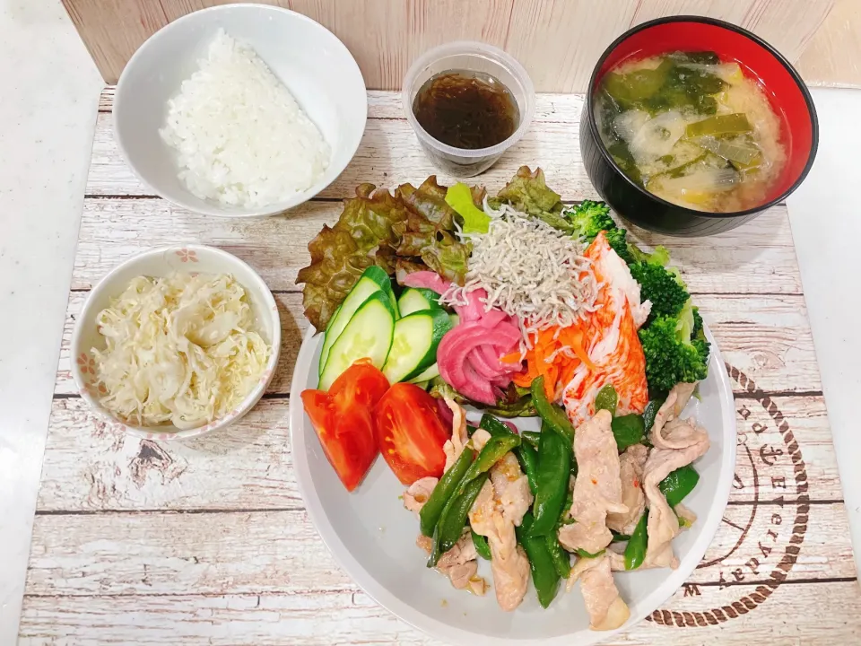 豚肉とピーマンのペペロンチーノ炒め|chou  chouさん