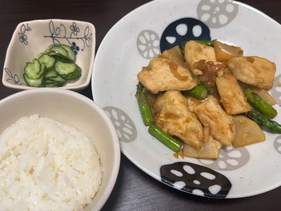 鶏肉大根アスパラ|兼松 莉沙さん