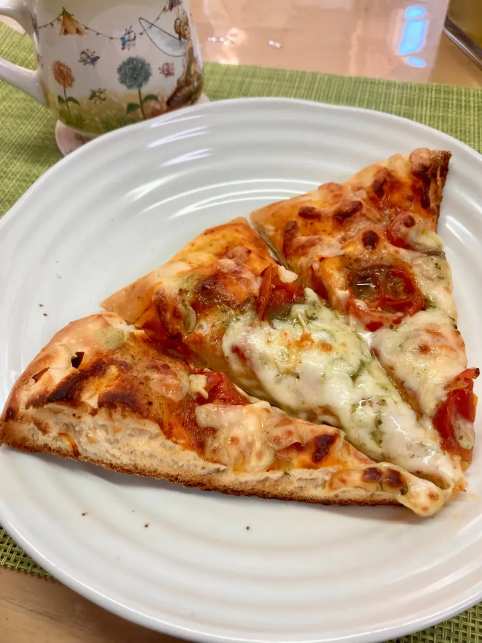 マルゲリータパンピザ🍕|あめふくらさん