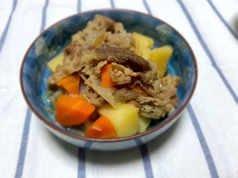 牛丼の具de肉じゃが|まるちゃんさん