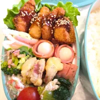 チキンカツ弁当🍱|みみさん