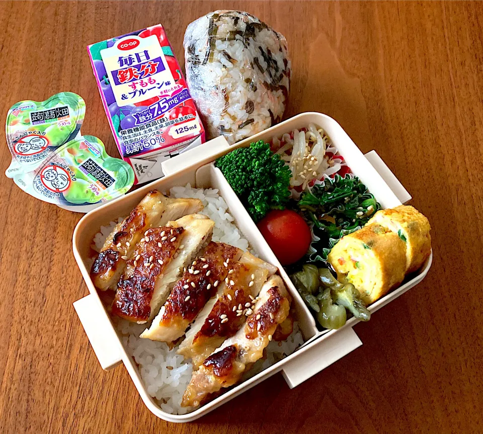 4月22日お弁当＆朝練おにぎり|Meimamaさん