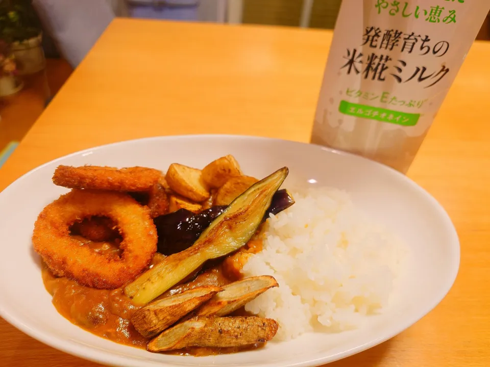 マルコメ発酵育ちの米糀ミルクでつくるカレーライス|cookingパパ五郎さん
