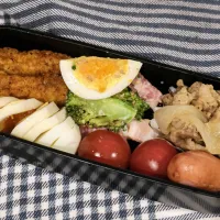 吉野家の冷凍牛丼の具で、お弁当| kodomoのおやつさん