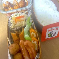 息子弁当と私弁当。|マイさん