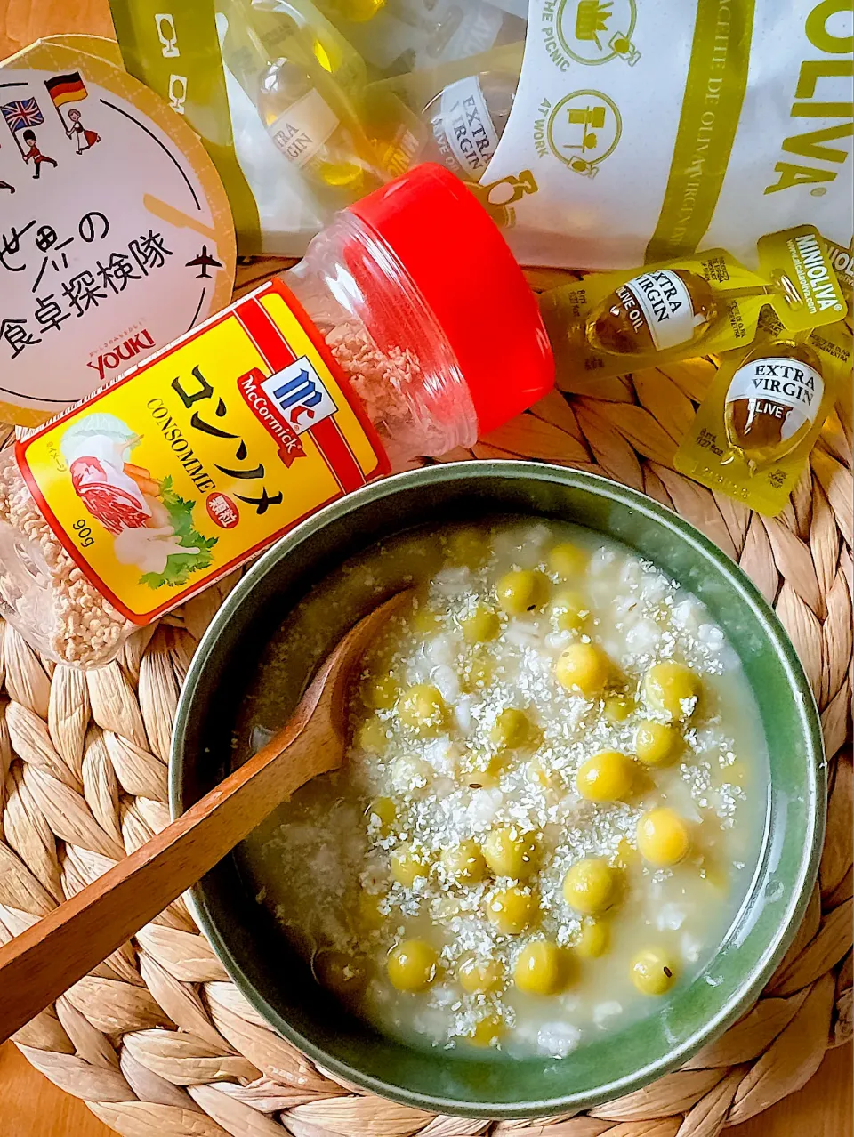 にゃんぺこさんの料理 🇮🇹🫛risi e bisi(リージ・エ・ビージ)🫛🇮🇹|にゃんぺこさん