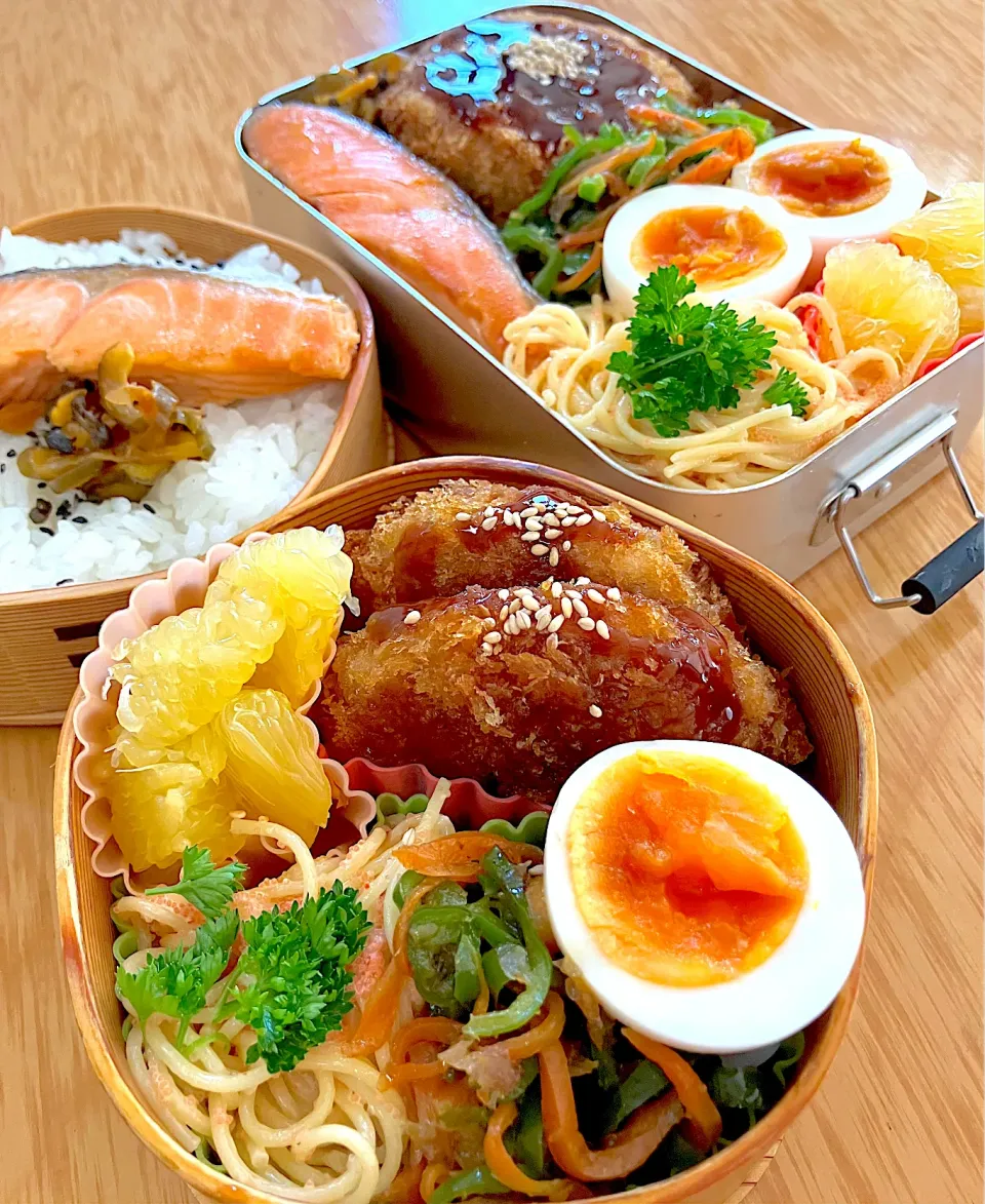 家族お弁当🍱(⁎⁍̴̛ᴗ⁍̴̛⁎)❤️|ふみぃさん